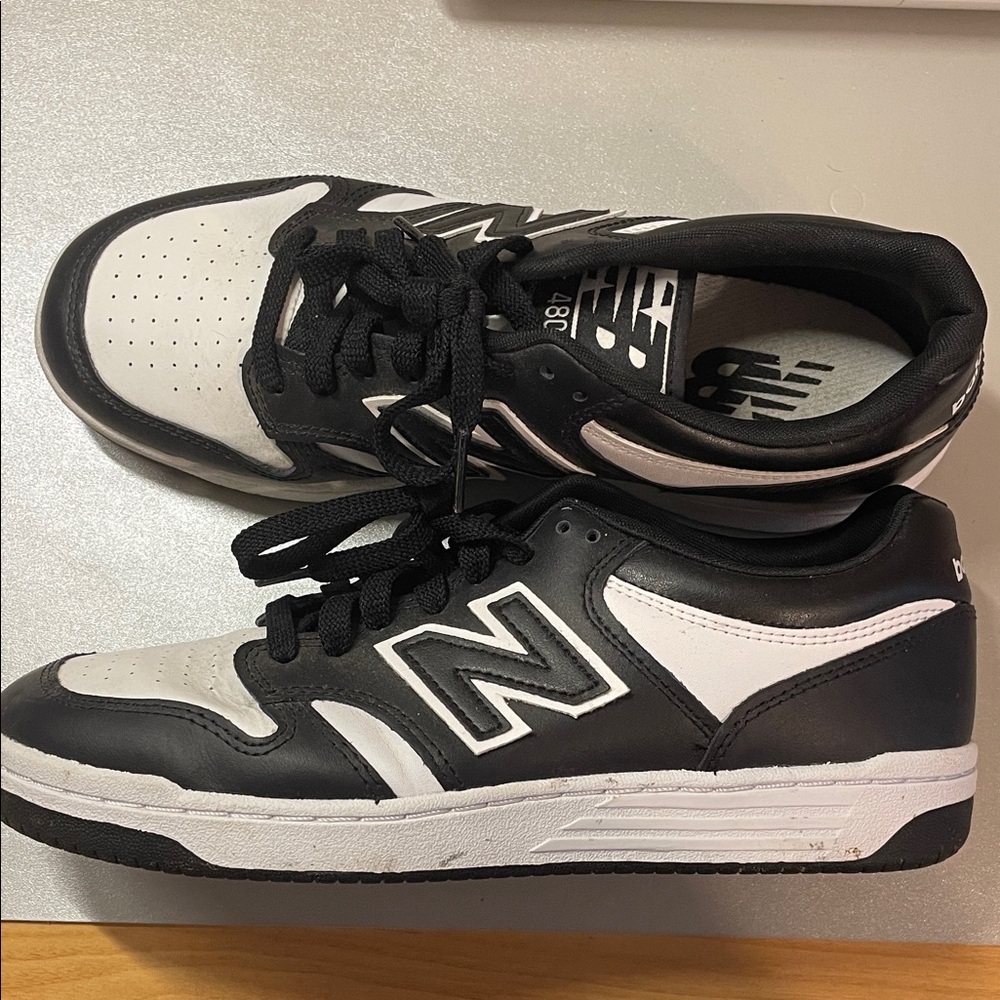 New Balance Classic Black and White Shoes
